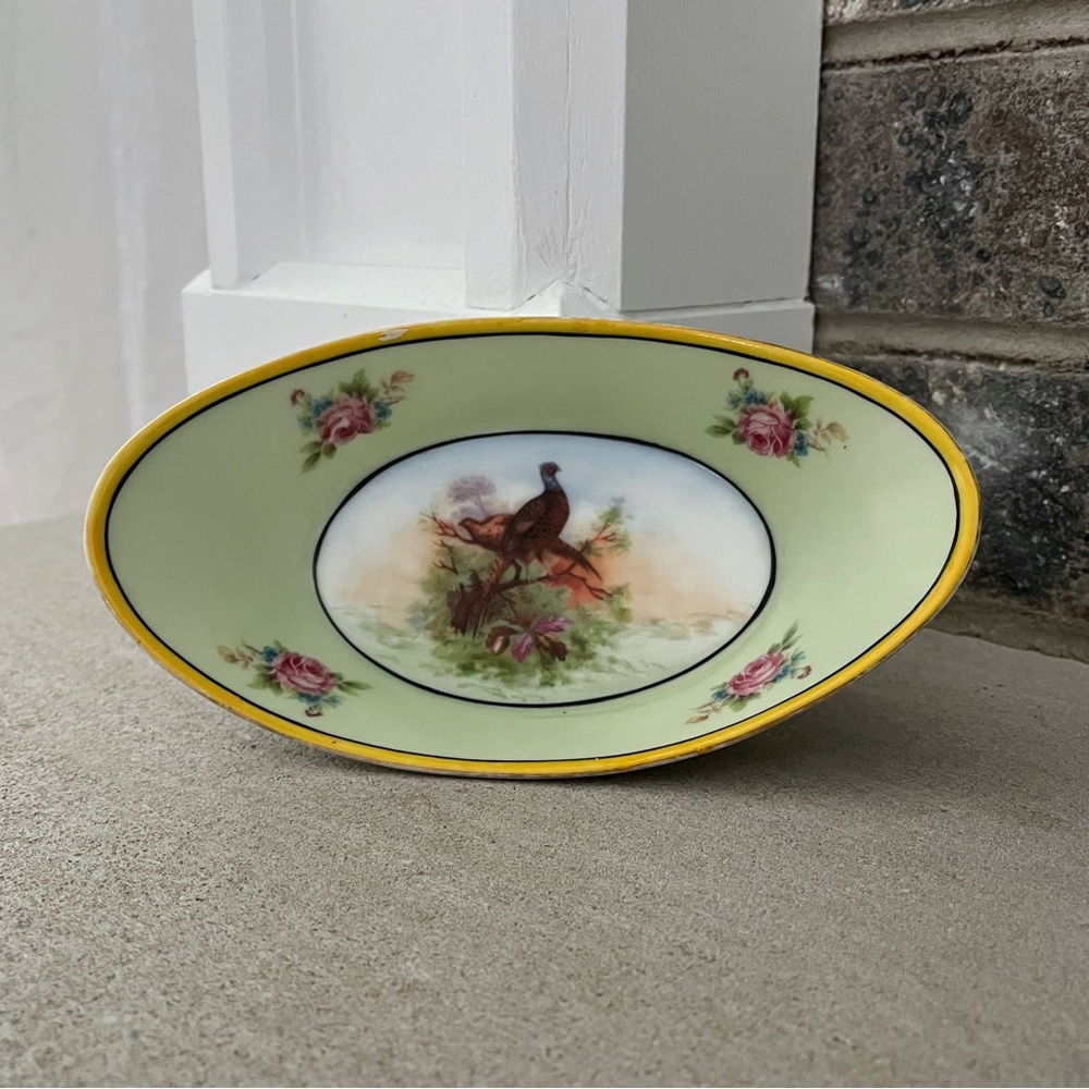Vintage Pheasant Dish